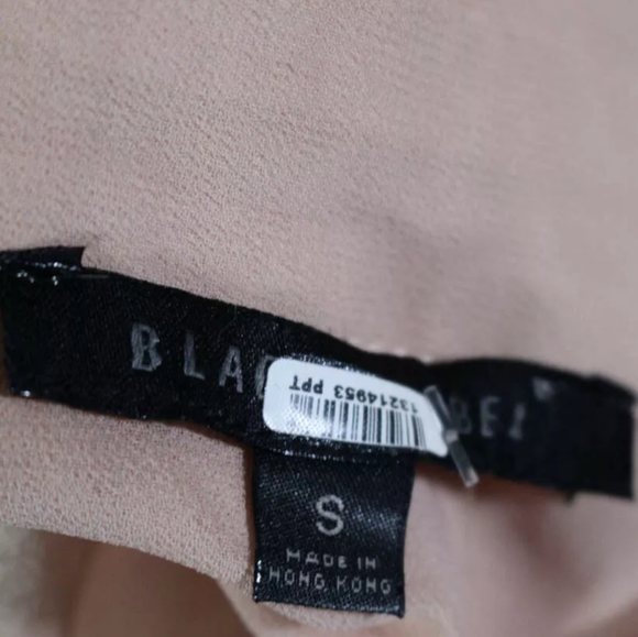 BLAQUE L PINK SHEER SLEEVELESS PLEATED SHIRT DRESS - Picture 4 of 4